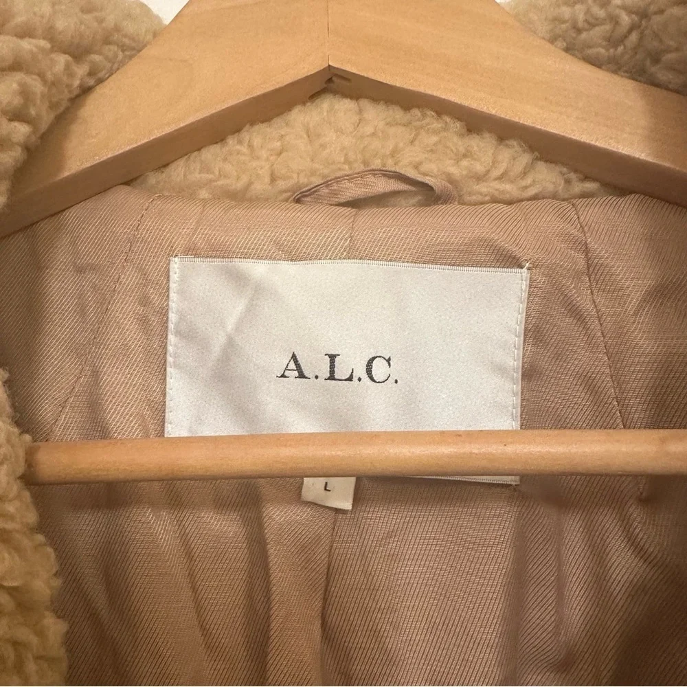A.L.C. Camel Teddy Coat - Picture 11 of 12